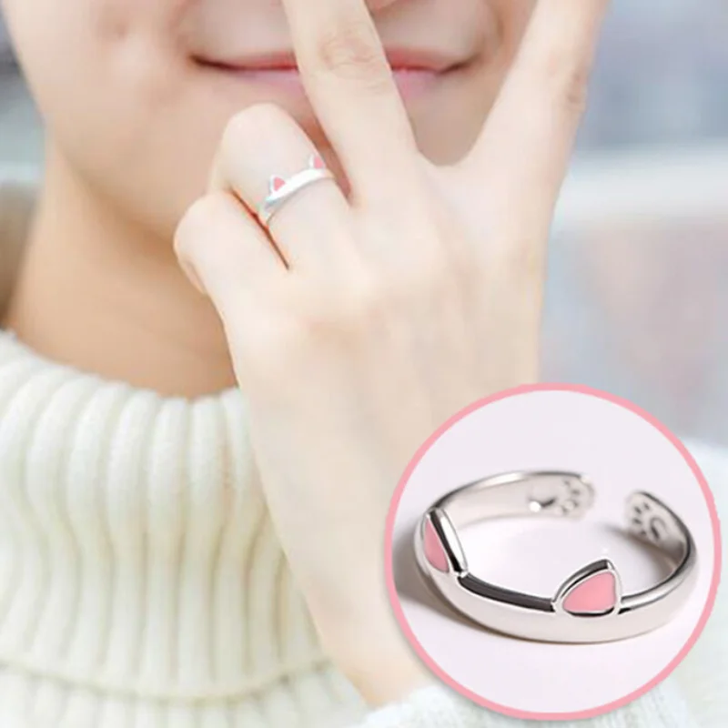 Pink Cute Cat Claw Ring Ladies Opening Adjustable Jewelry Ring Ladies Party Birthday Wedding Ring 2023 New Fashion Jewelry Rings
Pink Cute Cat Claw Ring Ladies Opening Adjustable Jewelry Ring Ladies Party Birthday Wedding Ring 2023 New Fashion Jewelry Rings