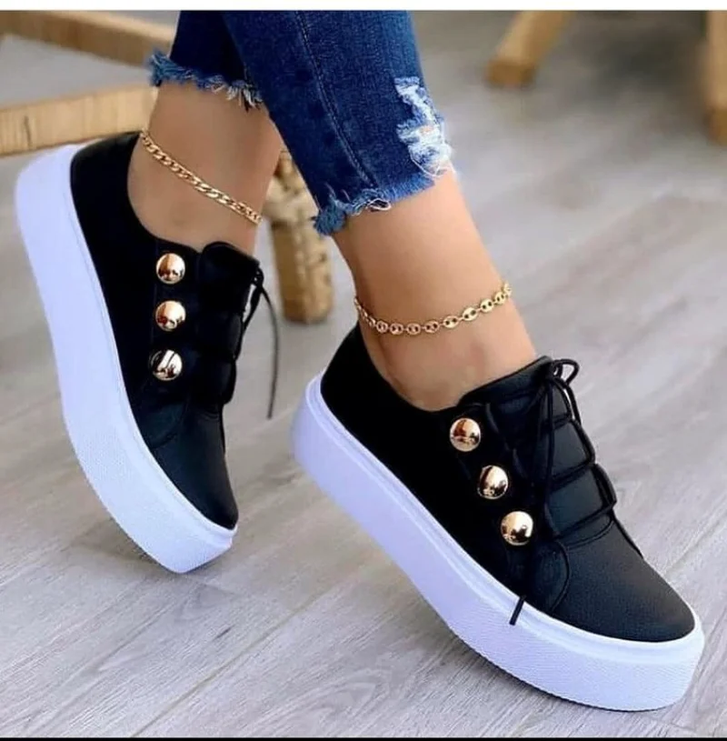 Women Sports Shoes Lady Vulcanized Shoes Outdoor Platform Shoes Female Casual PU Fashion Sneakers Women Wedge Flats
Women Sports Shoes Lady Vulcanized Shoes Outdoor Platform Shoes Female Casual PU Fashion Sneakers Women Wedge Flats