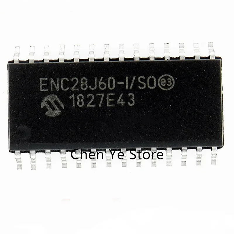 Микрочип SMD SOP-28 MCU 5 шт. интерфейс бренда контроллер ENC28J60 новый оригинальный |