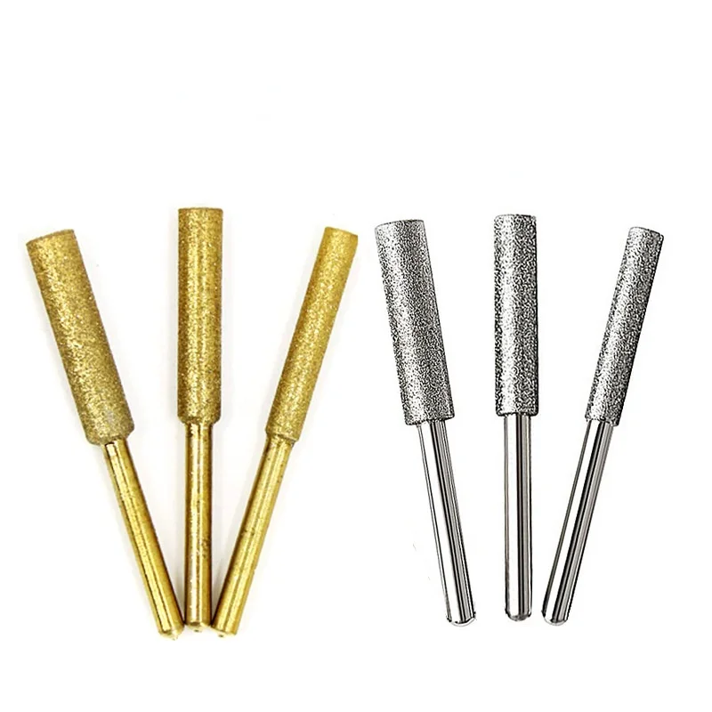 3Pcs Diamond Coated Cylindrical Burr 4-5.5mm Chainsaw Sharpener Stone File Chain Saw Sharpening Carving Grinding Tools
3Pcs Diamond Coated Cylindrical Burr 4-5.5mm Chainsaw Sharpener Stone File Chain Saw Sharpening Carving Grinding Tools