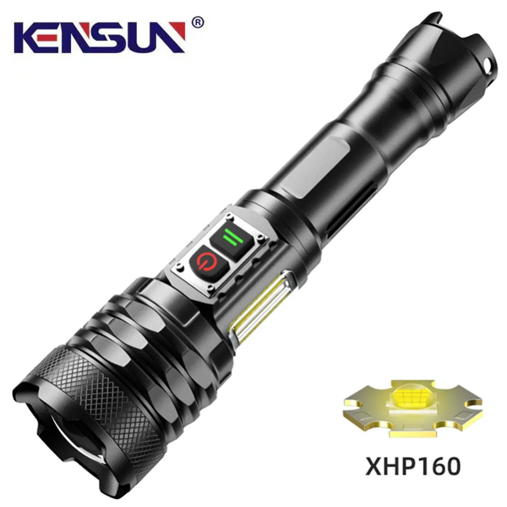 High-power XHP160+COB Side Light Flashlight Double Switch TYPE-C Charging Aluminum Alloy Flashlamp Torch
High-power XHP160+COB Side Light Flashlight Double Switch TYPE-C Charging Aluminum Alloy Flashlamp Torch