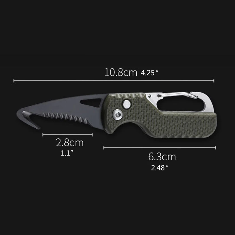 Opening Gut Hook Folding Knife with Keychain,Pocket Hunting Knife,Outdoor Survival Knife,Camping, Fishing Knife Expressr Package
Opening Gut Hook Folding Knife with Keychain,Pocket Hunting Knife,Outdoor Survival Knife,Camping, Fishing Knife Expressr Package