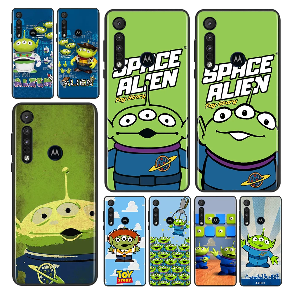Cartoon Toy Story Alien Case For Motorola G9 G8 E20 E7 E6 One Marco Hyper Fusion Power Lite Edge Plus Black Phone Cover
Cartoon Toy Story Alien Case For Motorola G9 G8 E20 E7 E6 One Marco Hyper Fusion Power Lite Edge Plus Black Phone Cover