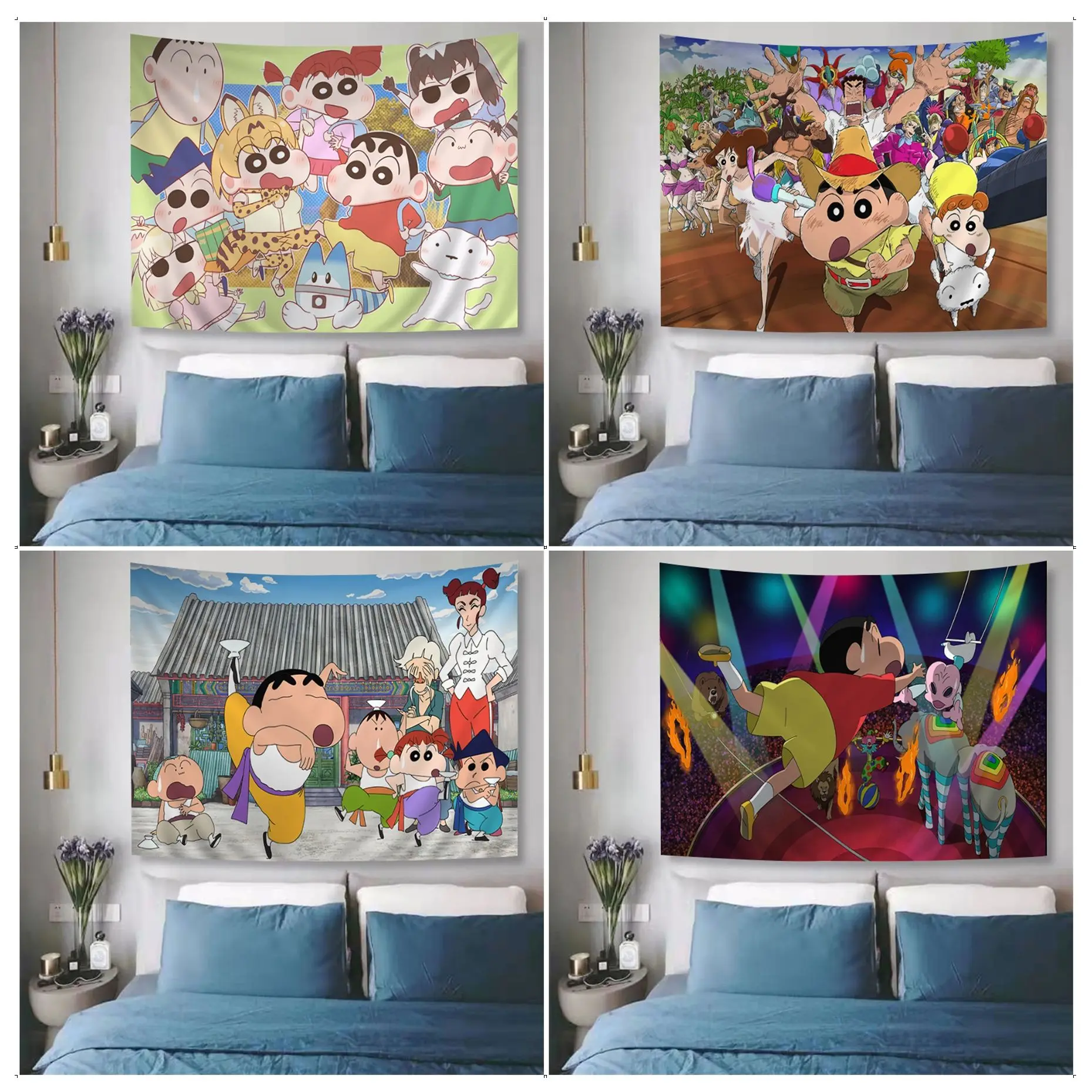 BANDAI Crayon Shin-chan Wall Tapestry Japanese Wall Tapestry Anime Wall Hanging Home Decor
BANDAI Crayon Shin-chan Wall Tapestry Japanese Wall Tapestry Anime Wall Hanging Home Decor