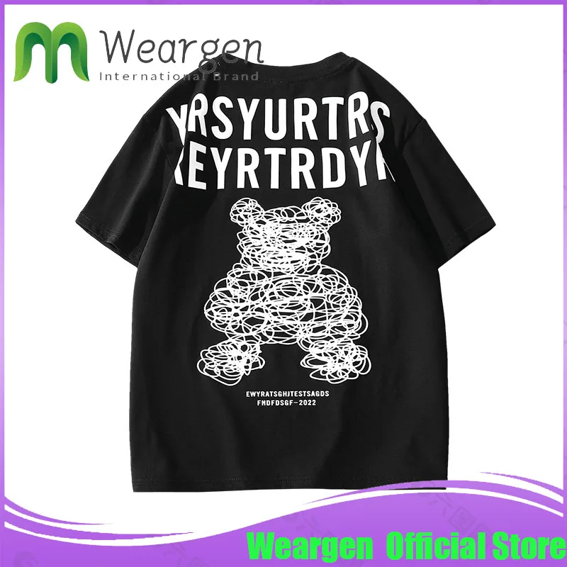 Забавные футболки Weargen в стиле Харадзюку с надписью, летняя корейская мода 2022, графическая футболка, мужская белая Повседневная Винтажная Ф...
Забавные футболки Weargen в стиле Харадзюку с надписью, летняя корейская мода 2022, графическая футболка, мужская белая Повседневная Винтажная Ф...