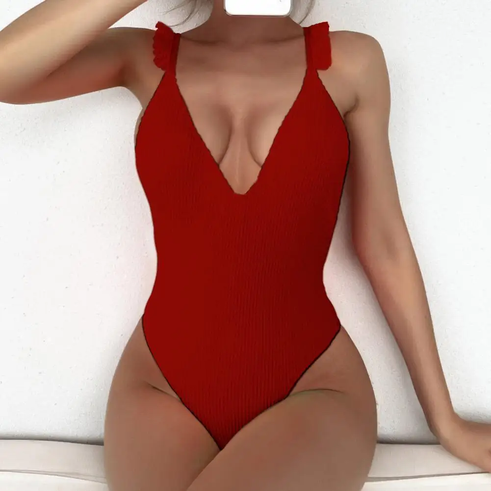 Sleeveless Fashion Sexy One Piece Girls Swimsuit Beachwear Bodysuit Swimsuit Solid Color for Spa
Sleeveless Fashion Sexy One Piece Girls Swimsuit Beachwear Bodysuit Swimsuit Solid Color for Spa