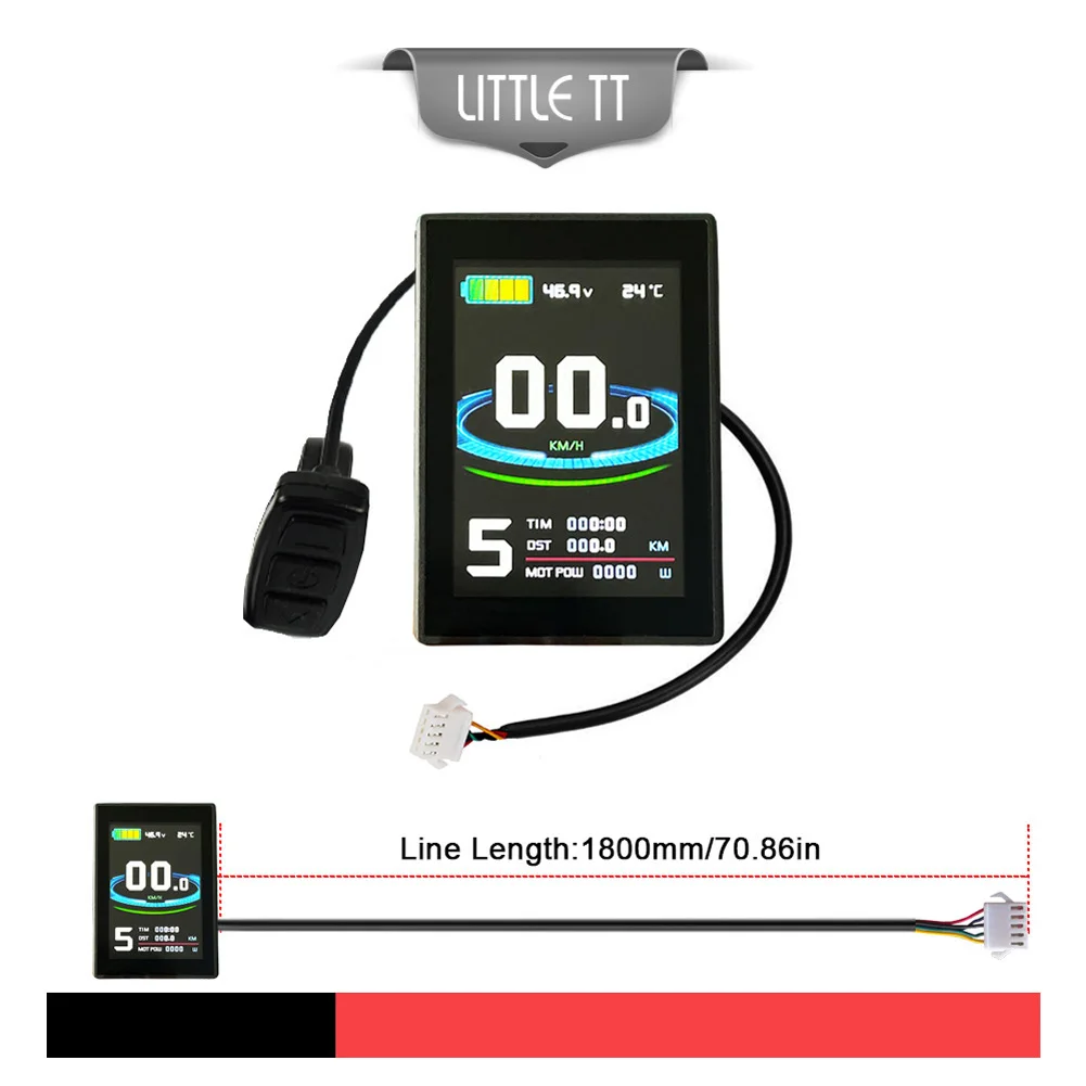 New 24/36/48V KT-LCD8SU Display Multi-gear Switch Standard Interface Sub-structure Design Electirc Bicycle Display Modification
New 24/36/48V KT-LCD8SU Display Multi-gear Switch Standard Interface Sub-structure Design Electirc Bicycle Display Modification