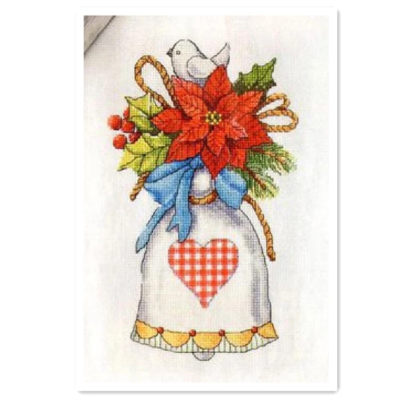 Christmas gift cross stitch package plant 18ct 14ct 11ct cloth cotton thread embroidery DIY handmade needlework
Christmas gift cross stitch package plant 18ct 14ct 11ct cloth cotton thread embroidery DIY handmade needlework
