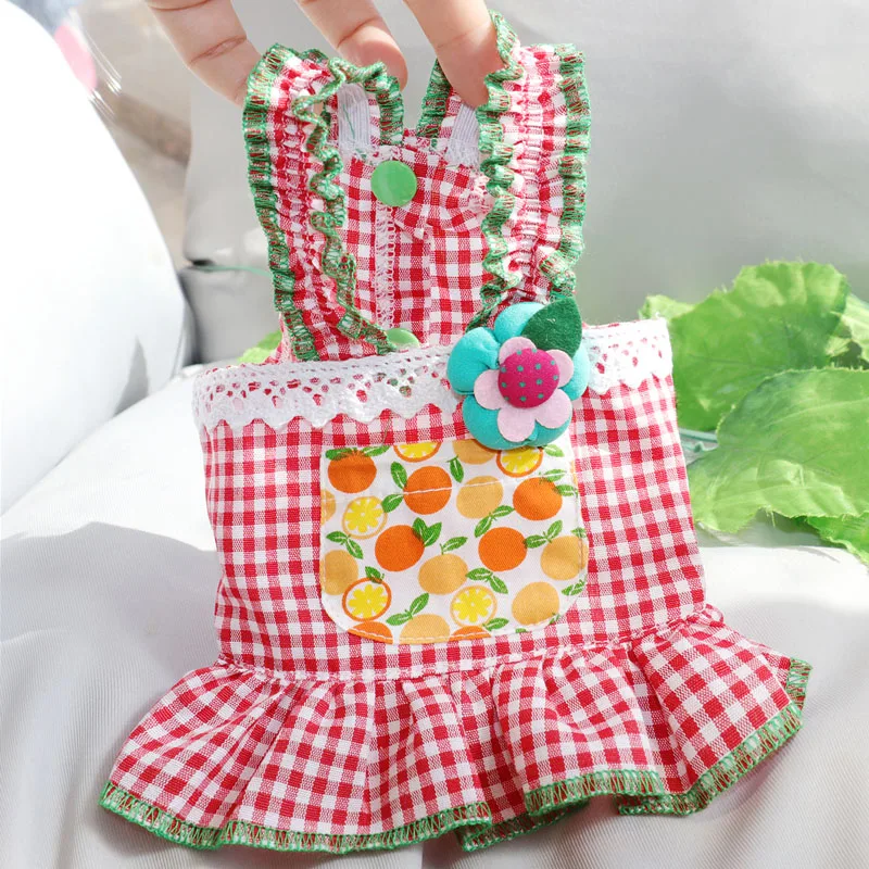 Летняя тонкая юбка для щенка, одежда для собаки, милая сарафан в клетку, платье, жилет для собаки
Летняя тонкая юбка для щенка, одежда для собаки, милая сарафан в клетку, платье, жилет для собаки