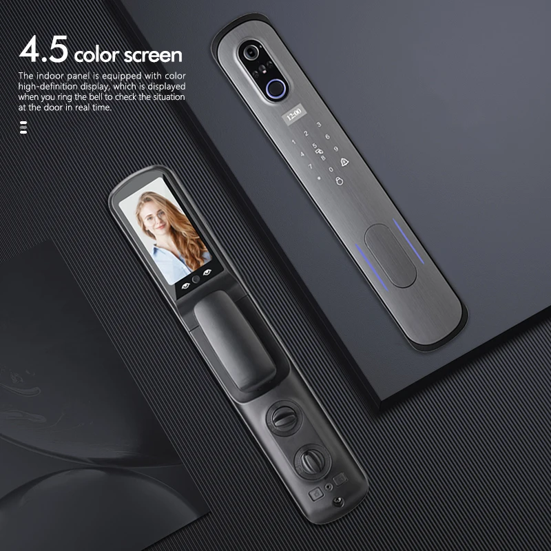 Eseye OEM/ODM Face Recognition Wifi Code Security Fingerprint Xhome APP Camera Smart Door Loc home Automatic lock
Eseye OEM/ODM Face Recognition Wifi Code Security Fingerprint Xhome APP Camera Smart Door Loc home Automatic lock