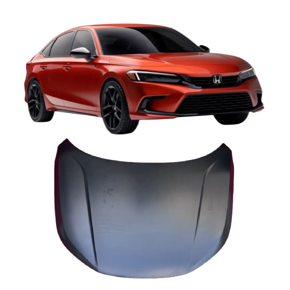

Replacements for Hon-da CI-VIC 2022 car exterior auto body pars automotive 660100-T20-H00ZZ engineer covers car hoods