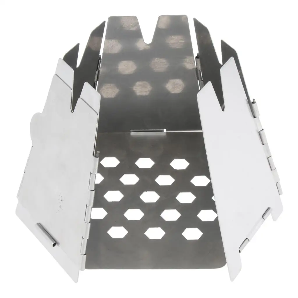 Camping Wood Burning Stoves Portable Folding Stainless Steel Backpacking for Picnic BBQ Fishing
Camping Wood Burning Stoves Portable Folding Stainless Steel Backpacking for Picnic BBQ Fishing