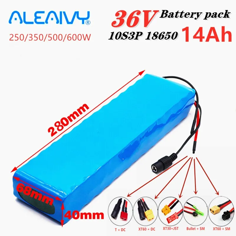 10S3P 36V 14Ah Battery ebike Battery Pack 18650 Li-ion Batteries 350W 500W For High Power Scooter Motorcycle Scooter
10S3P 36V 14Ah Battery ebike Battery Pack 18650 Li-ion Batteries 350W 500W For High Power Scooter Motorcycle Scooter