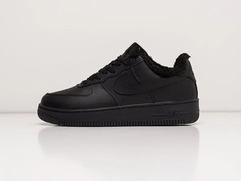 Кроссовки Nike Air Force 1 Low Черный Зима Мужской | Обувь