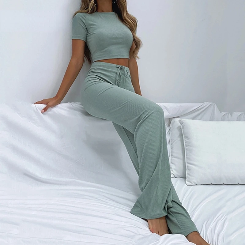 Ribbed Casual Drawstring Pants Women High Waist Straight Sweatpants Joggers Elegant Trousers 2022 Summer Harajuku Y2K Clothing
Ribbed Casual Drawstring Pants Women High Waist Straight Sweatpants Joggers Elegant Trousers 2022 Summer Harajuku Y2K Clothing