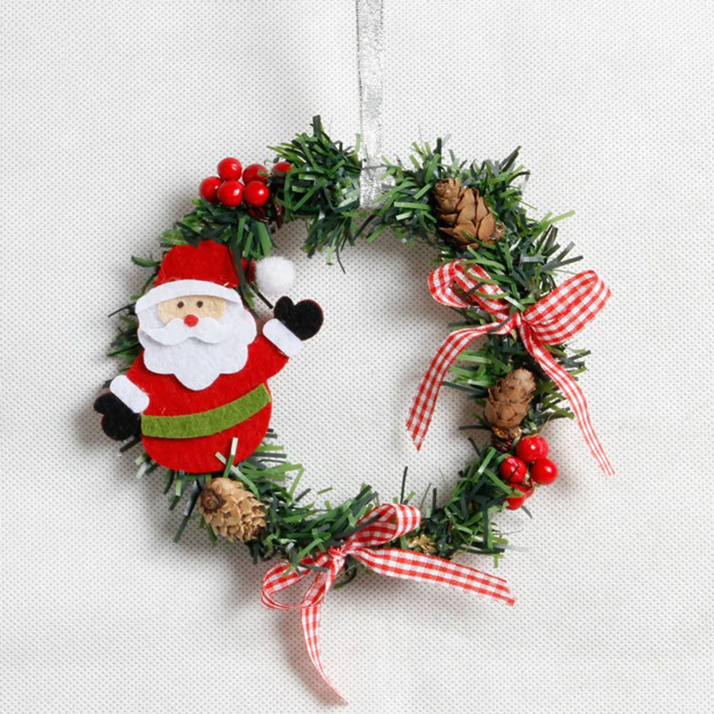For Homes Offices Christmas Wreath Small Garland 1pc Hanging Non-woven Ornament PVC Pendant Snowman Santa Claus
For Homes Offices Christmas Wreath Small Garland 1pc Hanging Non-woven Ornament PVC Pendant Snowman Santa Claus