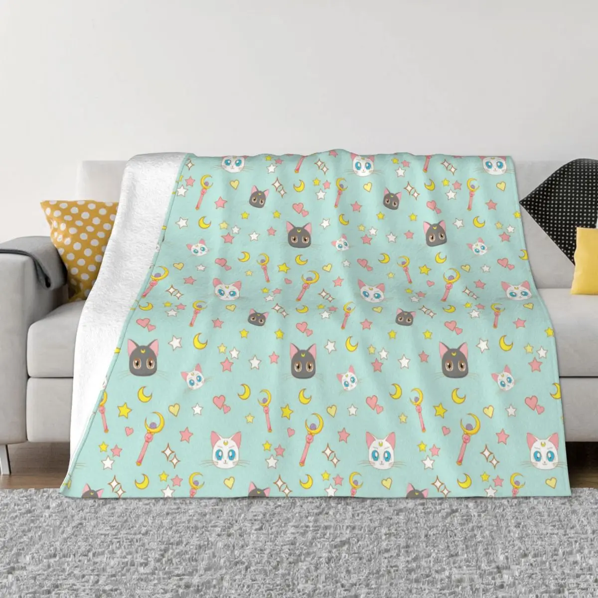 Cute Moon Pattern Flannel Blanket Cartoon Anime Funny Throw Blankets for Sofa Bedding Lounge Bedspreads
Cute Moon Pattern Flannel Blanket Cartoon Anime Funny Throw Blankets for Sofa Bedding Lounge Bedspreads