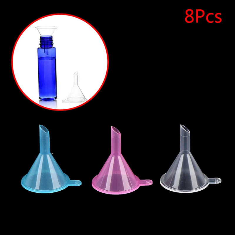 8pcs/lot Small Plastic For Perfume Diffuser Bottle Mini Liquid Oil Funnels Lab Tools
8pcs/lot Small Plastic For Perfume Diffuser Bottle Mini Liquid Oil Funnels Lab Tools