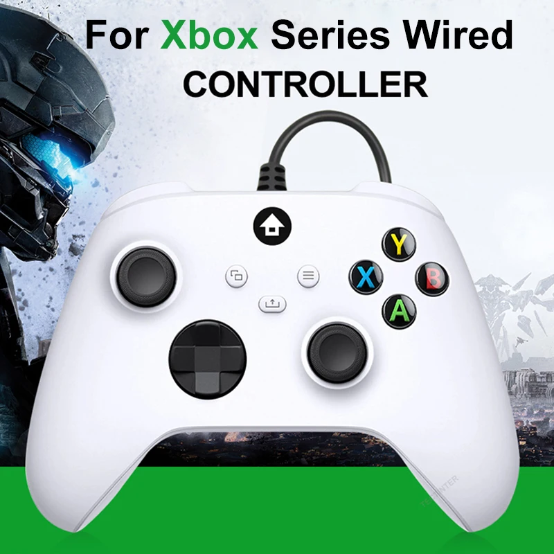 USB Wired Controller For Xbox Series S X PC Controle Joystick Gamepad Video Game Gamepad For Xbox One/Slim Console Accessories
USB Wired Controller For Xbox Series S X PC Controle Joystick Gamepad Video Game Gamepad For Xbox One/Slim Console Accessories