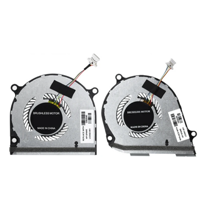 CPU GPU Cooling Fan Replacement Parts Fit For HP ENVY X360 15M-Dr1011dx 15M-Dr1012dx 15M-Dr1000 CPU Cooling Fan & GPU FAN
CPU GPU Cooling Fan Replacement Parts Fit For HP ENVY X360 15M-Dr1011dx 15M-Dr1012dx 15M-Dr1000 CPU Cooling Fan & GPU FAN