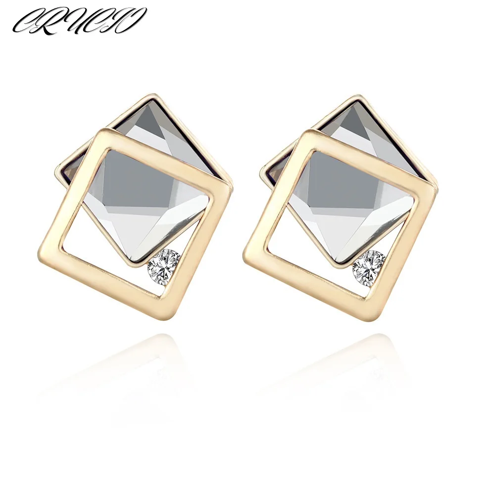 Simple Design Geometric Square Crystal Earrings for Women Girl Geometry Metal S925 Silver Needle Pendientes Luxury Fine Jewerly
Simple Design Geometric Square Crystal Earrings for Women Girl Geometry Metal S925 Silver Needle Pendientes Luxury Fine Jewerly