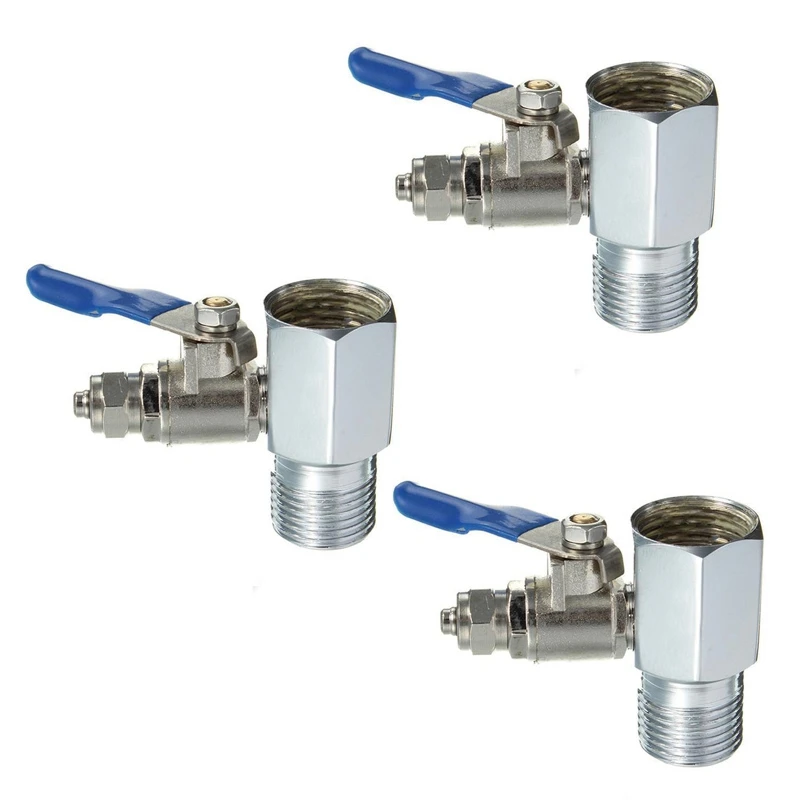 Hot SV-3Pcs 1/2 Inch To 1/4 Inch RO Feed Water Adapter Ball Valve Faucet Tap Feed Reverse Osmosis
Hot SV-3Pcs 1/2 Inch To 1/4 Inch RO Feed Water Adapter Ball Valve Faucet Tap Feed Reverse Osmosis