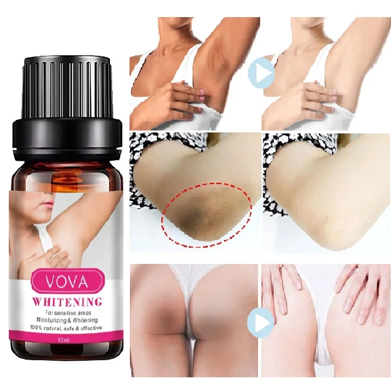 Body Whitening Essential Oil Private Parts Butt Underarm Bleaching Serum Remove Pigmentation Melanin Nourish Brighten Skin Care
Body Whitening Essential Oil Private Parts Butt Underarm Bleaching Serum Remove Pigmentation Melanin Nourish Brighten Skin Care