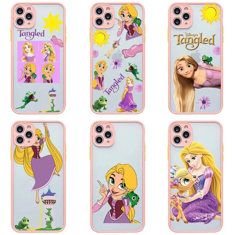 Disney Princess Tangled rapunzel Phone Case For iphone 13 12 11 Pro Max Mini XS 8 7 Plus X SE 2020 XR Light pink Matte Cover
Disney Princess Tangled rapunzel Phone Case For iphone 13 12 11 Pro Max Mini XS 8 7 Plus X SE 2020 XR Light pink Matte Cover