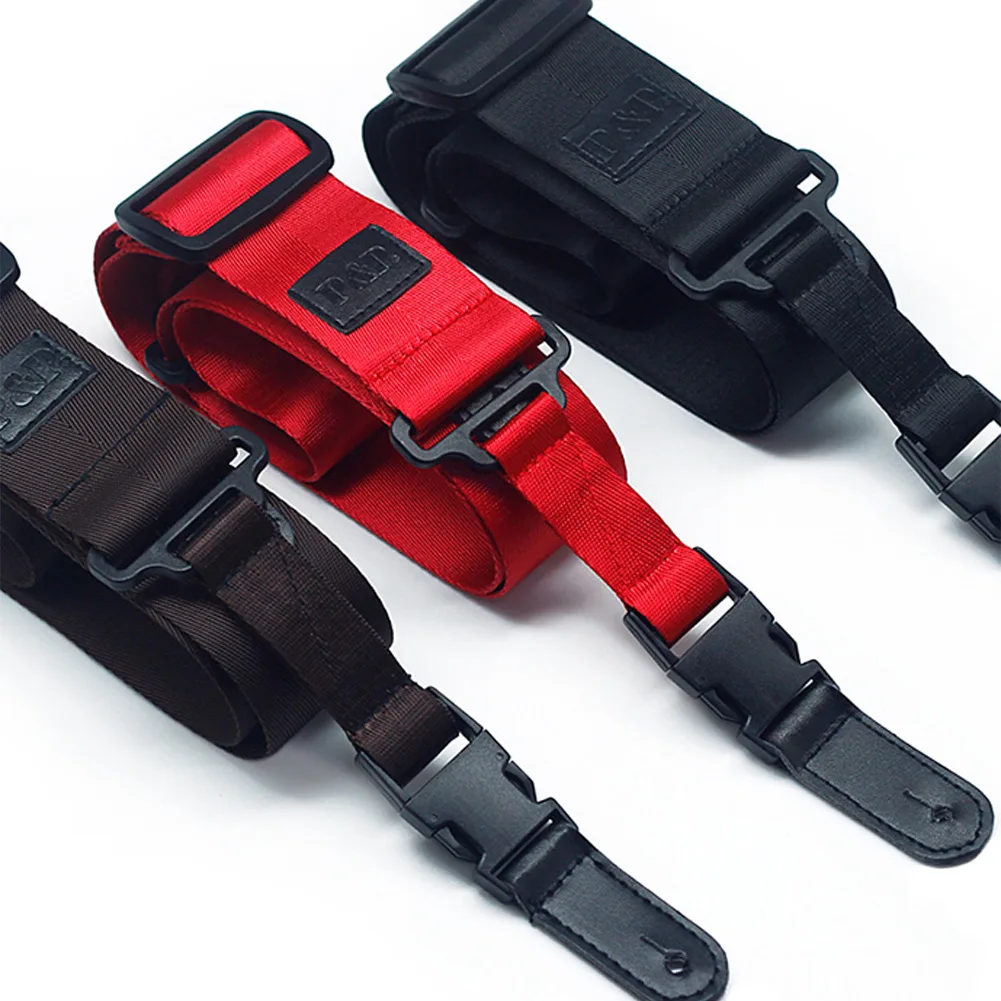 96-140cm Adjustable Universal Guitar Strap Nylon Belt With PU Leather For Acoustic Electric Bass Guitar Comfortable Accessory
96-140cm Adjustable Universal Guitar Strap Nylon Belt With PU Leather For Acoustic Electric Bass Guitar Comfortable Accessory
