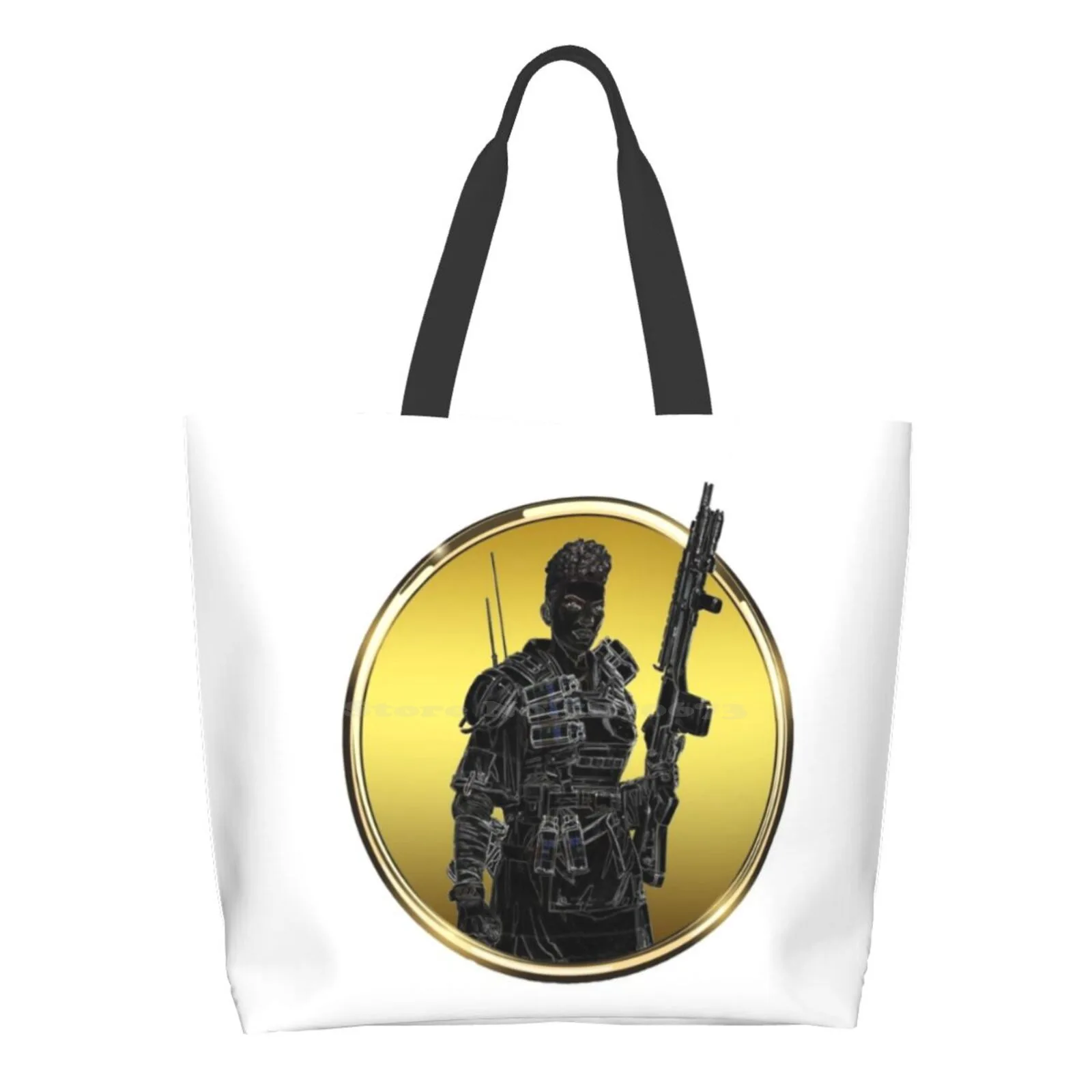 

Apex Legends Golden Border Bangalore Reusable Shopping Bag Tote Large Size Apex Legends Apex Legends Apex Legends Apex Legends