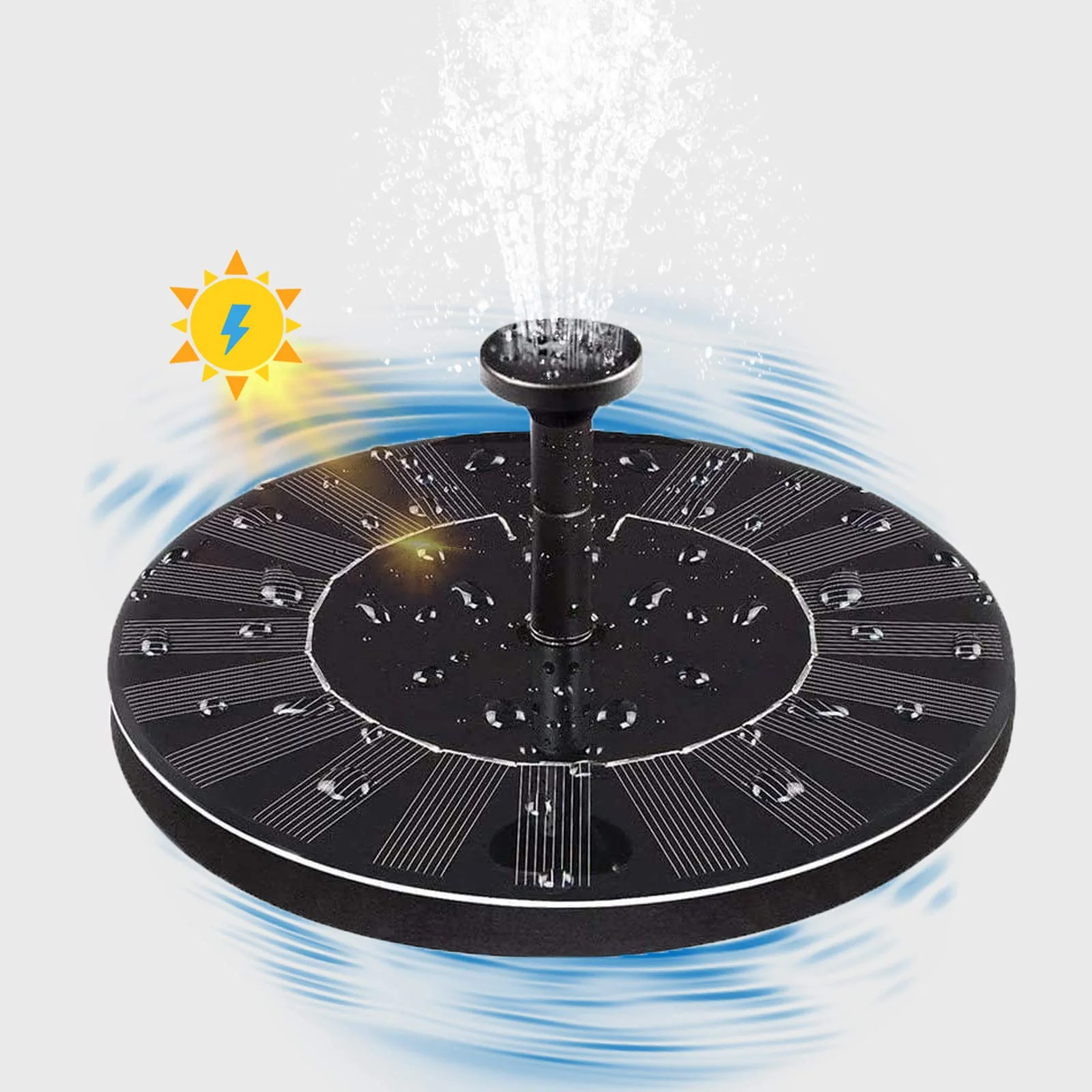 16cm Solar Fontein Bird Fountain Water Floating Fountain Pond Garden Patio Decor Lawn Decoration Solar Power Water Fountain Pump
16cm Solar Fontein Bird Fountain Water Floating Fountain Pond Garden Patio Decor Lawn Decoration Solar Power Water Fountain Pump