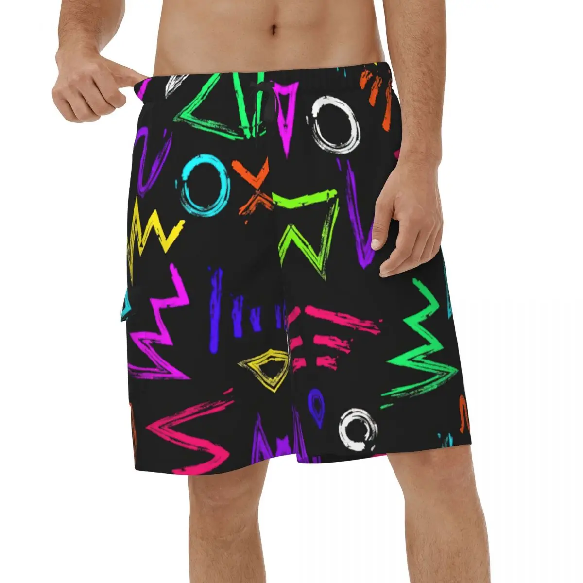 Summer Casual Geometry Men 3D Printed Beach Shorts Sports Board Shorts Surf Short Pants Quick Dry Short Pants
Summer Casual Geometry Men 3D Printed Beach Shorts Sports Board Shorts Surf Short Pants Quick Dry Short Pants