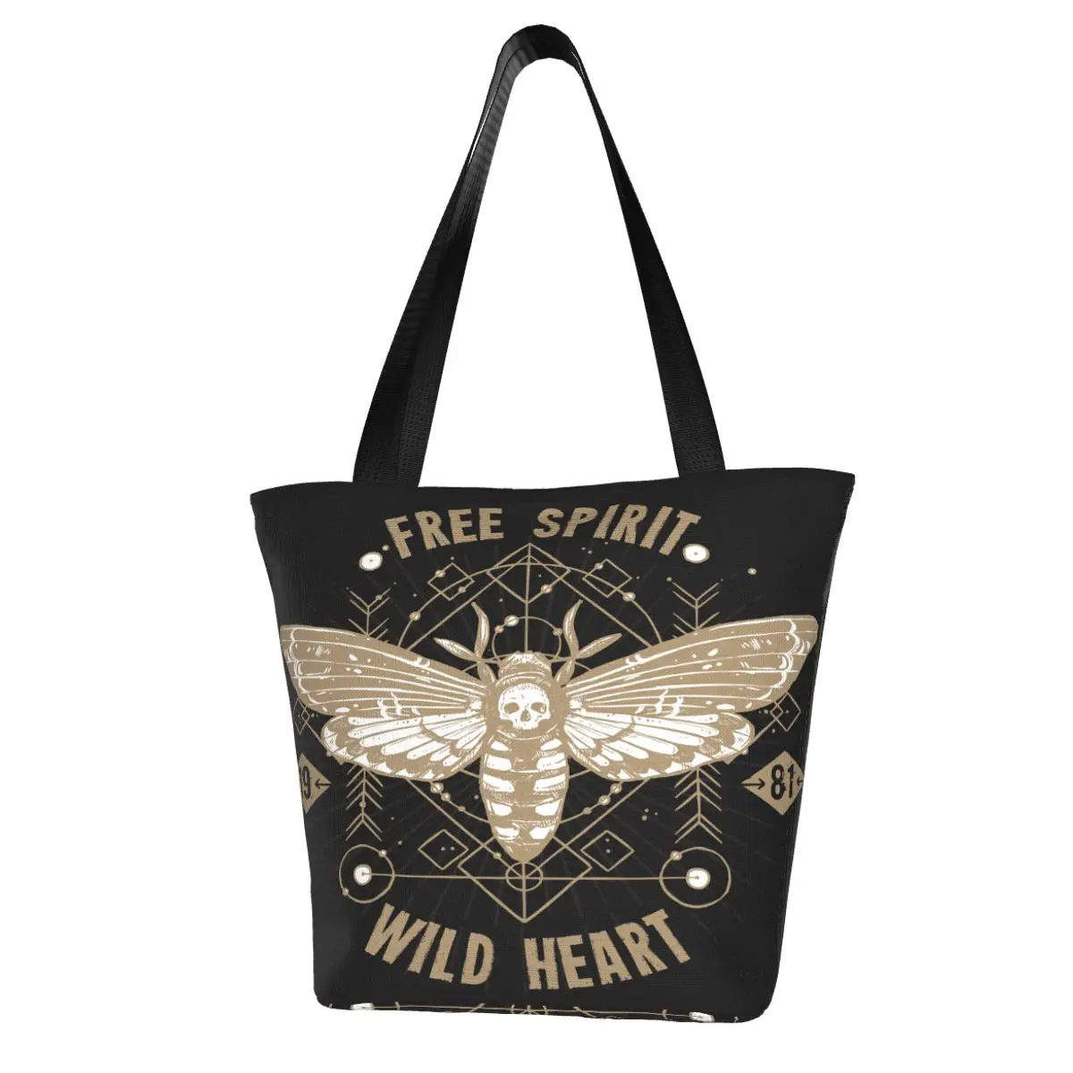 Women Shoulder Bag Butterfly Occult Free Spirit Wild Heart Daily Shopping Bag Students Book Bag Tote Handbag for Girls
Women Shoulder Bag Butterfly Occult Free Spirit Wild Heart Daily Shopping Bag Students Book Bag Tote Handbag for Girls