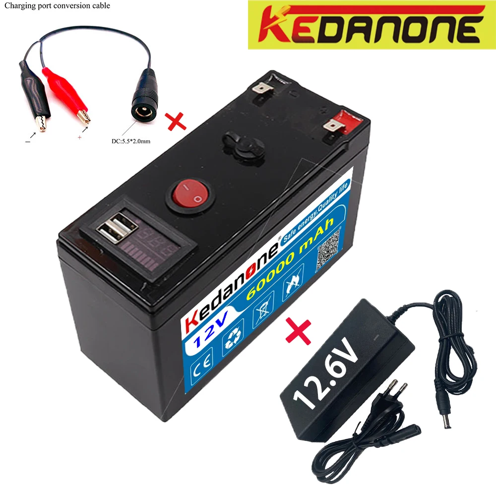 Original Special offer 12V Battery 60Ah 80Ah 18650 super lithium battery pack suitable for solar energy and electric vehicle
Original Special offer 12V Battery 60Ah 80Ah 18650 super lithium battery pack suitable for solar energy and electric vehicle
