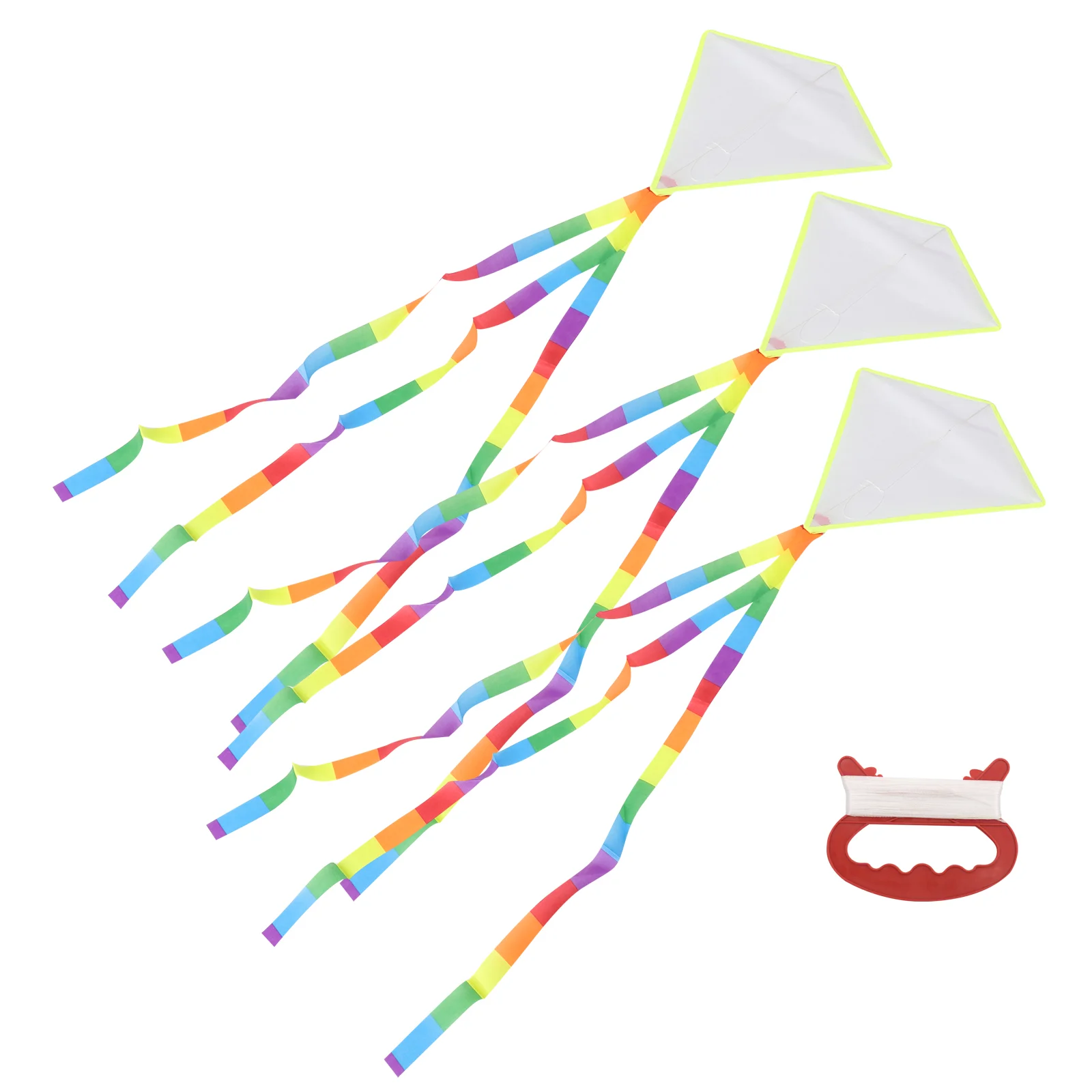 3 Sets Long Tail Kite DIY Blank Kite Easy to Fly with Flying Tools for Outdoor Games and Activities
3 Sets Long Tail Kite DIY Blank Kite Easy to Fly with Flying Tools for Outdoor Games and Activities