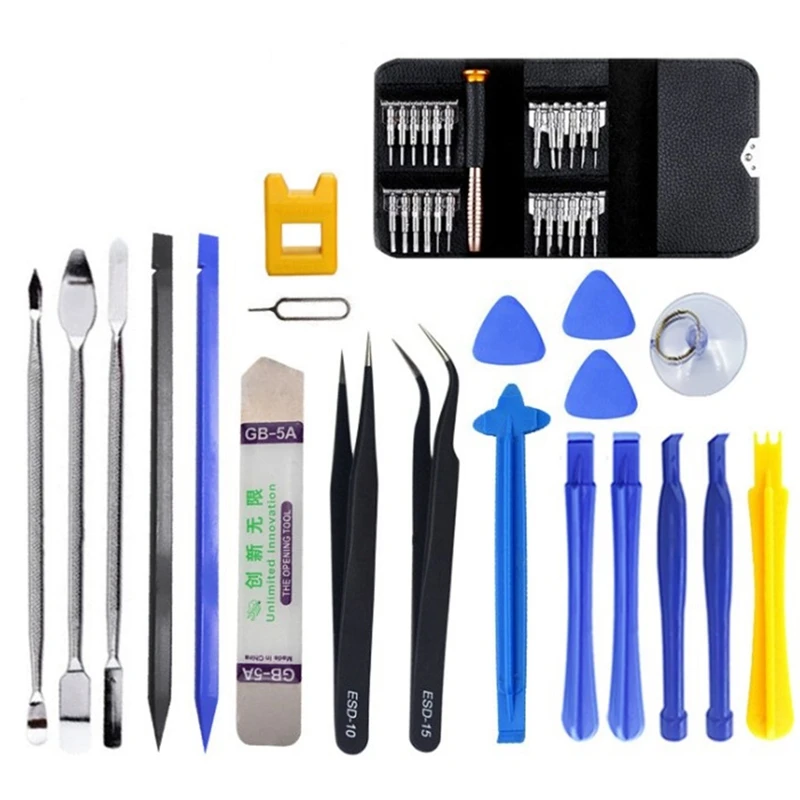 NEW-45 In 1 Opening LCD Screen Cell Phone Repair Tools Kit For Phone Laptop Watch Glasses Repair Tools Kit
NEW-45 In 1 Opening LCD Screen Cell Phone Repair Tools Kit For Phone Laptop Watch Glasses Repair Tools Kit