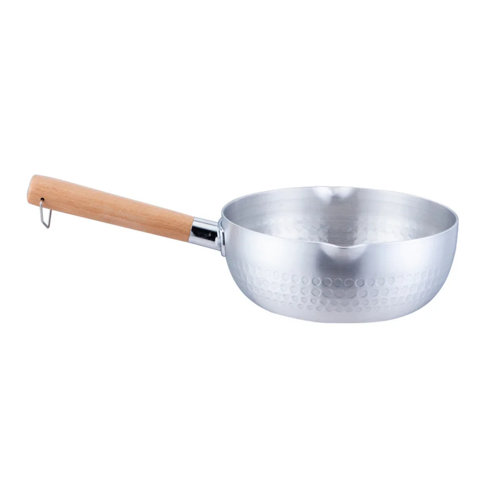 

Stainless Steel Snow Pan Milk Stock Pot Soup Kitchen Cookware Induction Frying Supplies Cooking Noodle