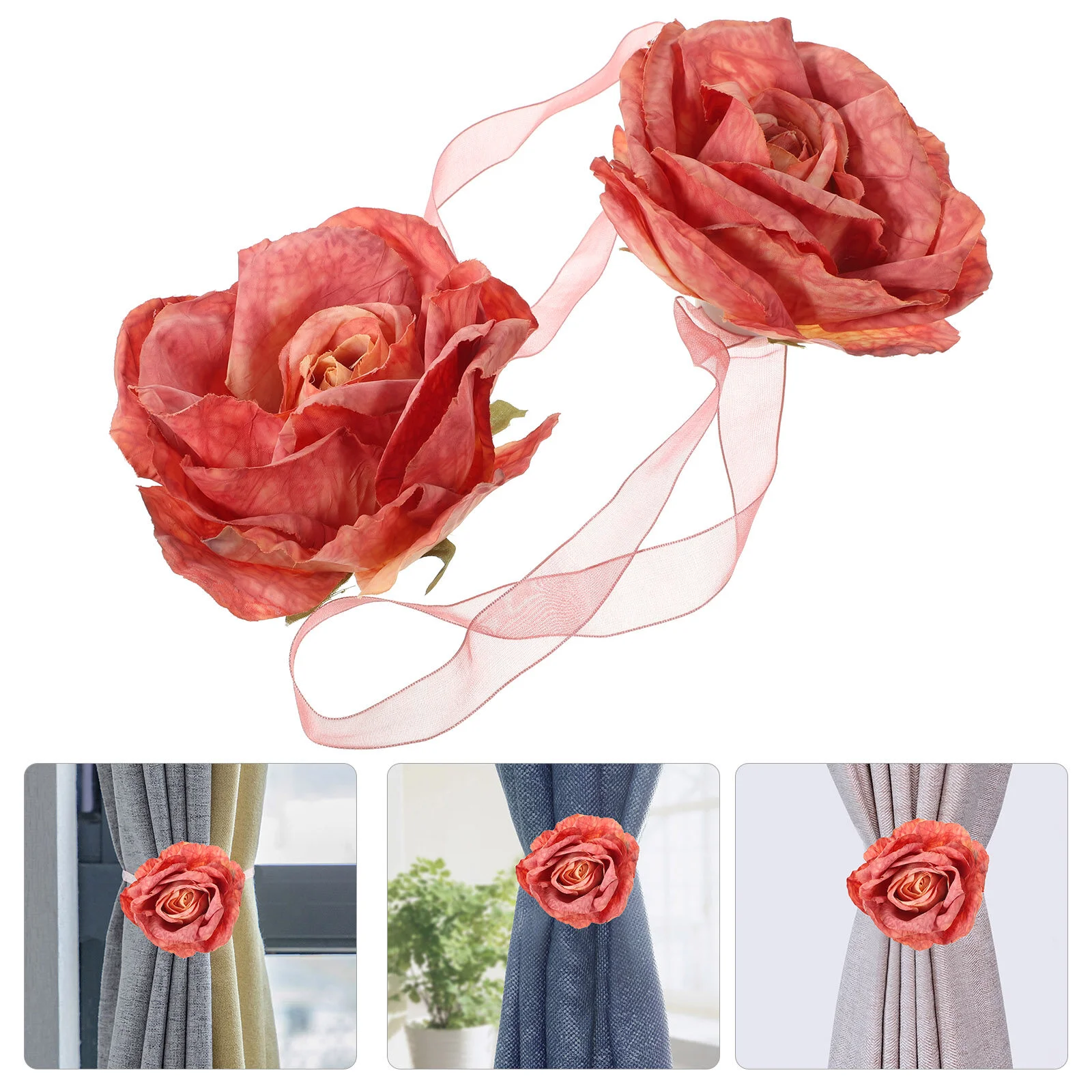 2 Pcs House Decorations Home Fastener Curtain Buckles Binding Strap Fixing Household Window Holdbacks Fabric Delicate Supplies
2 Pcs House Decorations Home Fastener Curtain Buckles Binding Strap Fixing Household Window Holdbacks Fabric Delicate Supplies