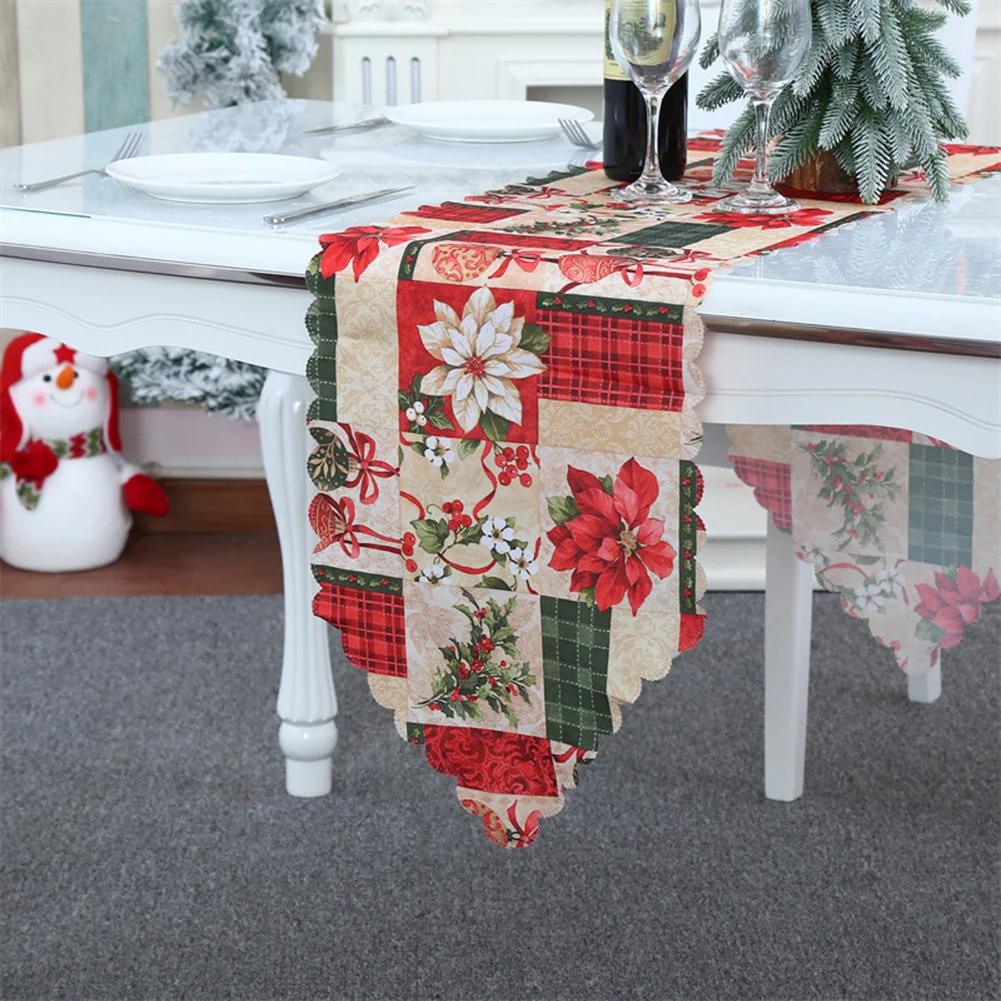 Christmas Tablecloth Decorations Dinning Table Runner Table Cover Ornaments For Home Xmas Party Holiday Holiday Decor 180x35.5cm
Christmas Tablecloth Decorations Dinning Table Runner Table Cover Ornaments For Home Xmas Party Holiday Holiday Decor 180x35.5cm