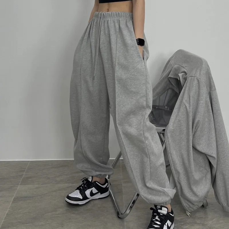 2022 Women's Pants High Street Retro Grey Wide Leg Women's Sportswear High Waisted Trousers Y2k Oversized Pants
2022 Women's Pants High Street Retro Grey Wide Leg Women's Sportswear High Waisted Trousers Y2k Oversized Pants