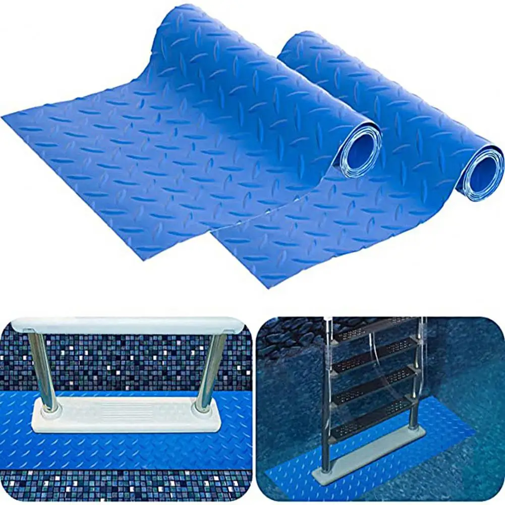 Swimming Pool Ladder Mat Multipurpose Ultra-thick Wear Resistant PVC Thickened Swimming Pool Ladder Protective Mat for Home
Swimming Pool Ladder Mat Multipurpose Ultra-thick Wear Resistant PVC Thickened Swimming Pool Ladder Protective Mat for Home