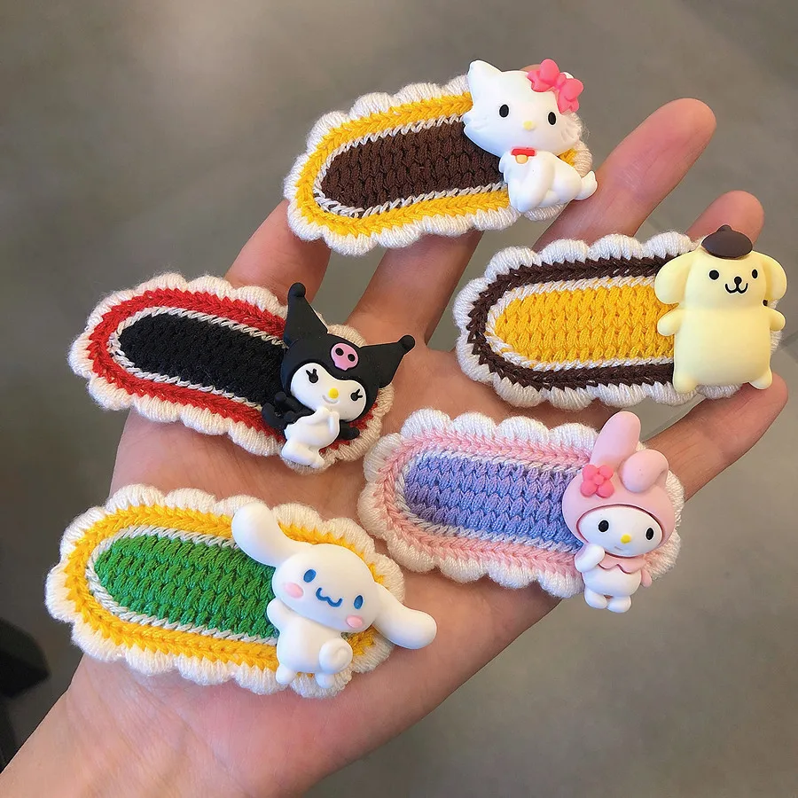 Summer Kawaii Hello Kitty Anime Hairpin Cute Japanese Cartoon Hairpin Cinnamon Kuromi Simple Student Head Decoration Wholesale
Summer Kawaii Hello Kitty Anime Hairpin Cute Japanese Cartoon Hairpin Cinnamon Kuromi Simple Student Head Decoration Wholesale