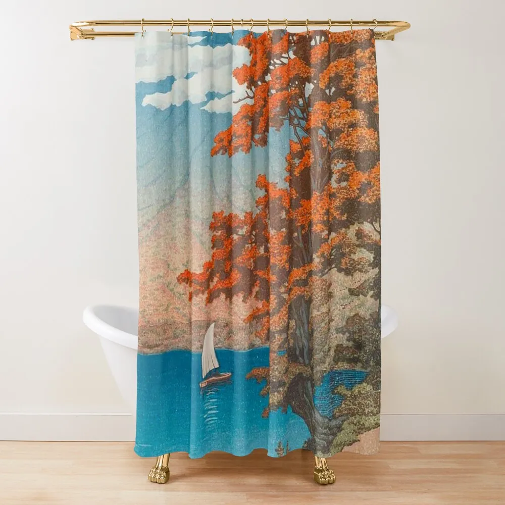 By Kawase Hasui Vintage Japanese Woodblock Print East Asian Cultural Art Curtain Room Shower Curtains
By Kawase Hasui Vintage Japanese Woodblock Print East Asian Cultural Art Curtain Room Shower Curtains