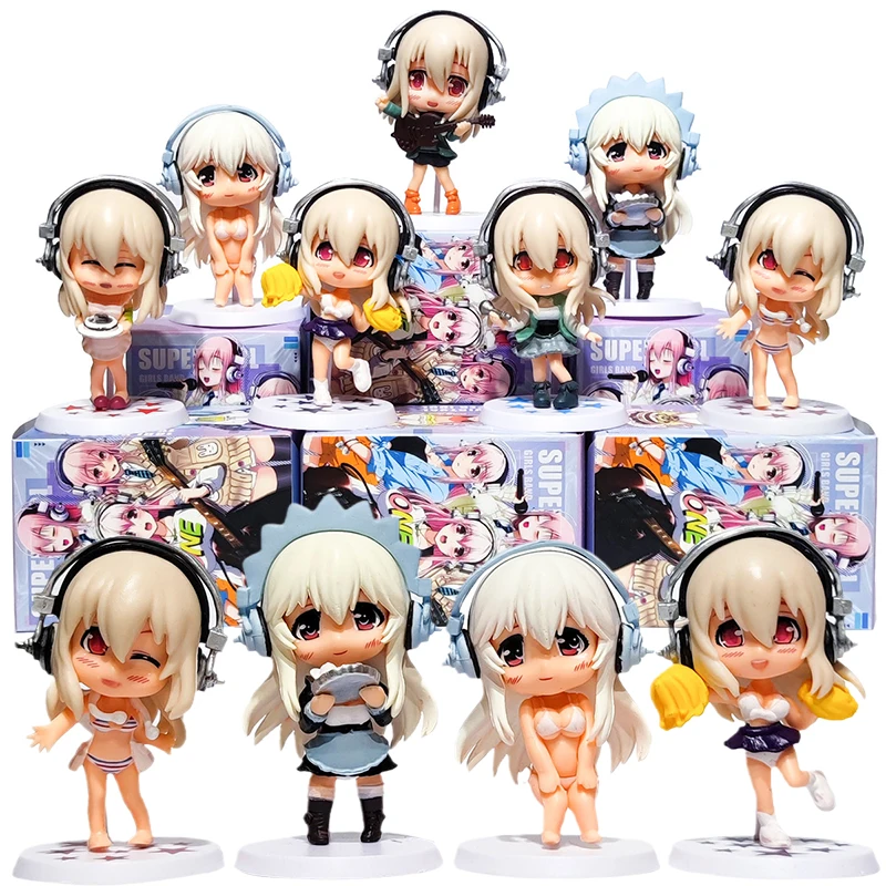 7pcs Supersonico Anime Figure Sexy Girls Earphone Niko Action Figure Collection Model Doll Car Ornament Children Birthday Gift
7pcs Supersonico Anime Figure Sexy Girls Earphone Niko Action Figure Collection Model Doll Car Ornament Children Birthday Gift