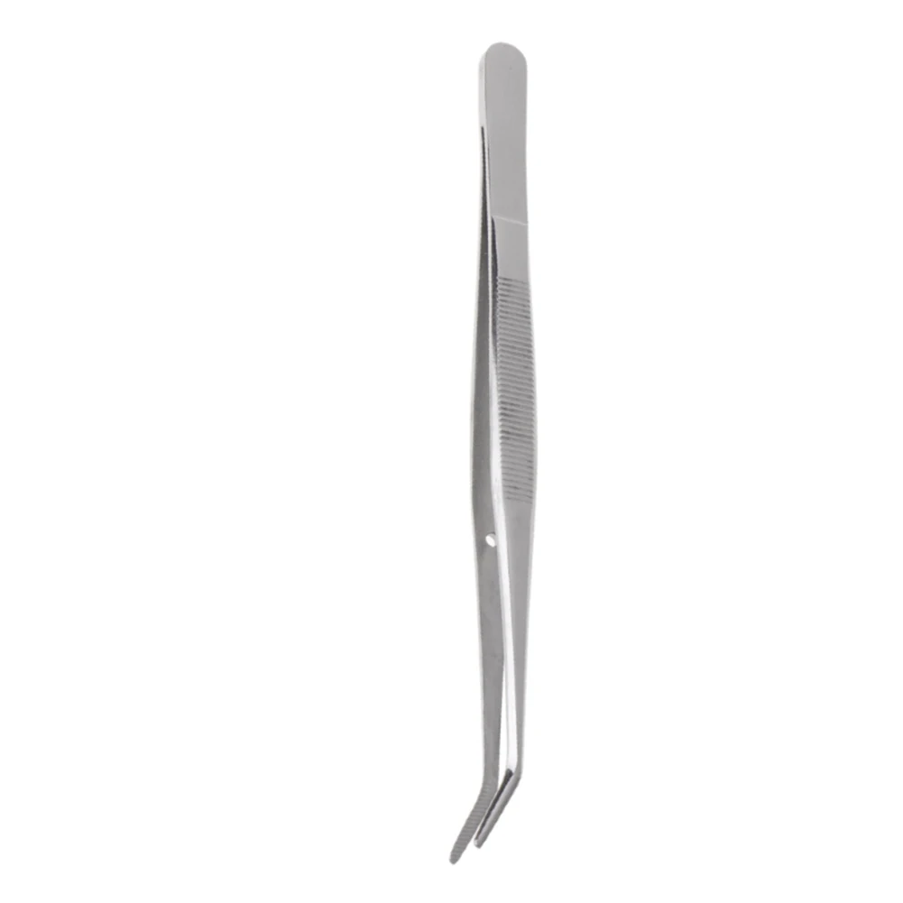 1pc Stainless Steel Tweezers Bend Chuck With Positioning Straight Curved Tweezer For Dentistry Restoration Tea Set Planting
1pc Stainless Steel Tweezers Bend Chuck With Positioning Straight Curved Tweezer For Dentistry Restoration Tea Set Planting