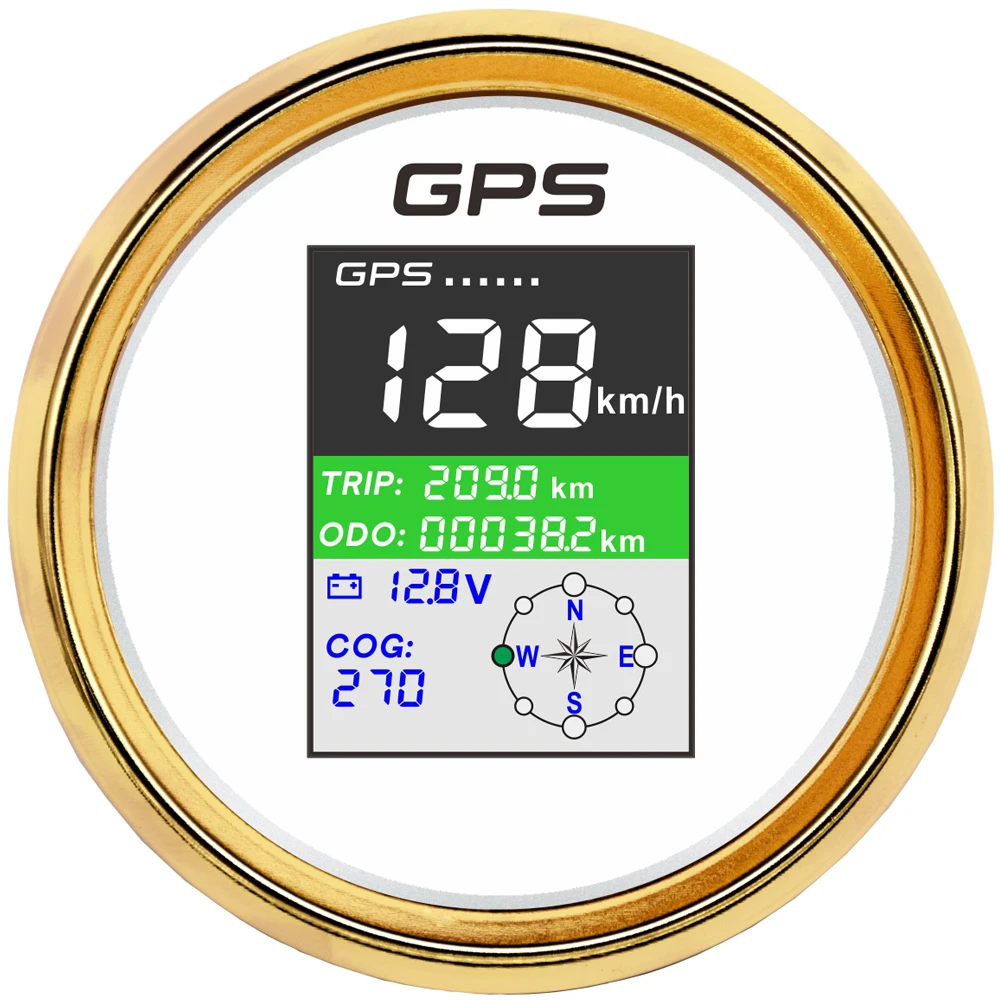 85mm Digital GPS Speedometer Speed Gauge MPH Knots Km/h Adjusted With Antenna For Boat Car Motorcycle Odometer Waterproof
85mm Digital GPS Speedometer Speed Gauge MPH Knots Km/h Adjusted With Antenna For Boat Car Motorcycle Odometer Waterproof