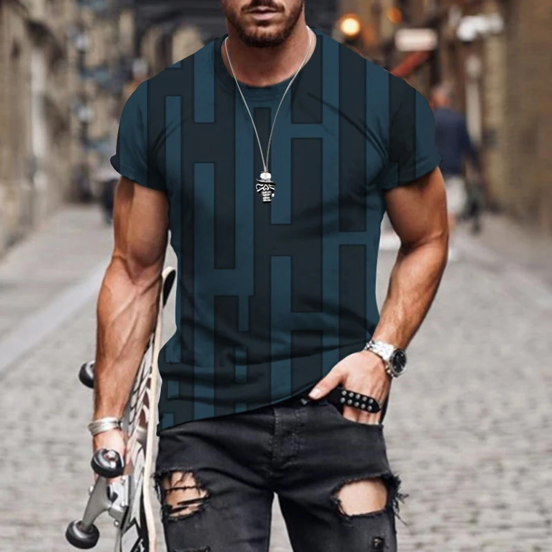 Men's Clothing Trend New Short Sleeves, Graphic T-Shirts, Street Fashion Round Neck Sportswear Classic Comfortable Casual Top
Men's Clothing Trend New Short Sleeves, Graphic T-Shirts, Street Fashion Round Neck Sportswear Classic Comfortable Casual Top