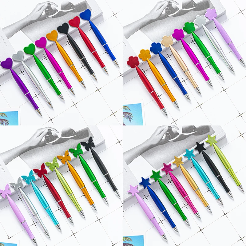 5Pcs Lovely Ballpoint Pen Butterfly Flower Pens School Office Pens Supply Stationery Pens Korean Stationery Pens for Writing
5Pcs Lovely Ballpoint Pen Butterfly Flower Pens School Office Pens Supply Stationery Pens Korean Stationery Pens for Writing