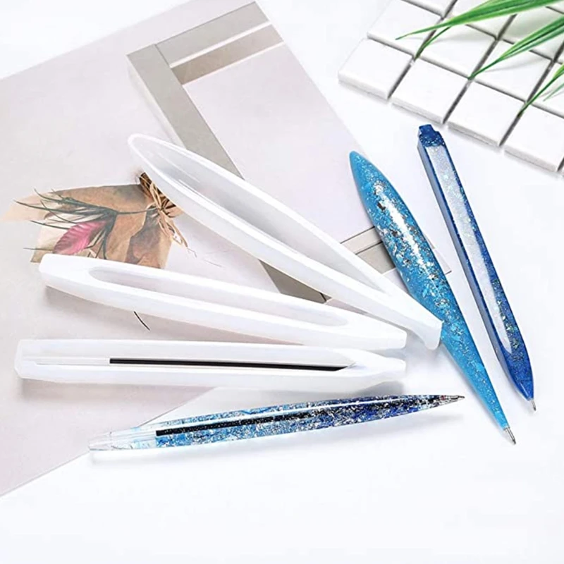 Cylinder Pen Shape Resin Mold DIY Crafts Candle Jewelry Casting Tool Crystal Epoxy Mold Ballpoint Casting Silicone Mould 
Cylinder Pen Shape Resin Mold DIY Crafts Candle Jewelry Casting Tool Crystal Epoxy Mold Ballpoint Casting Silicone Mould