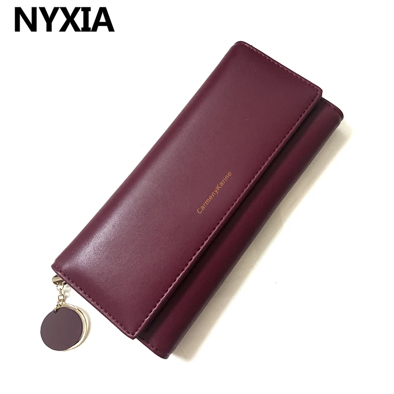 Leather Women's Wallets New Women's Clutches Fashion Letters Long Tri-Fold Wallets Coin Purses New Card Holders Cartera Mujer
Leather Women's Wallets New Women's Clutches Fashion Letters Long Tri-Fold Wallets Coin Purses New Card Holders Cartera Mujer